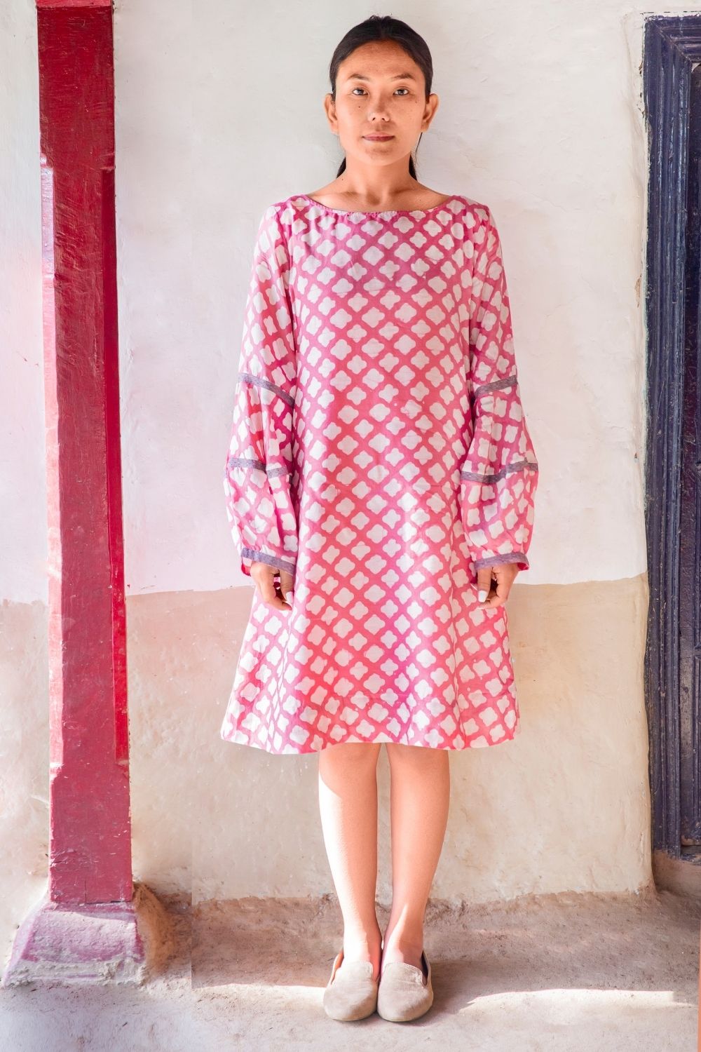 Batik 2024 shift dress