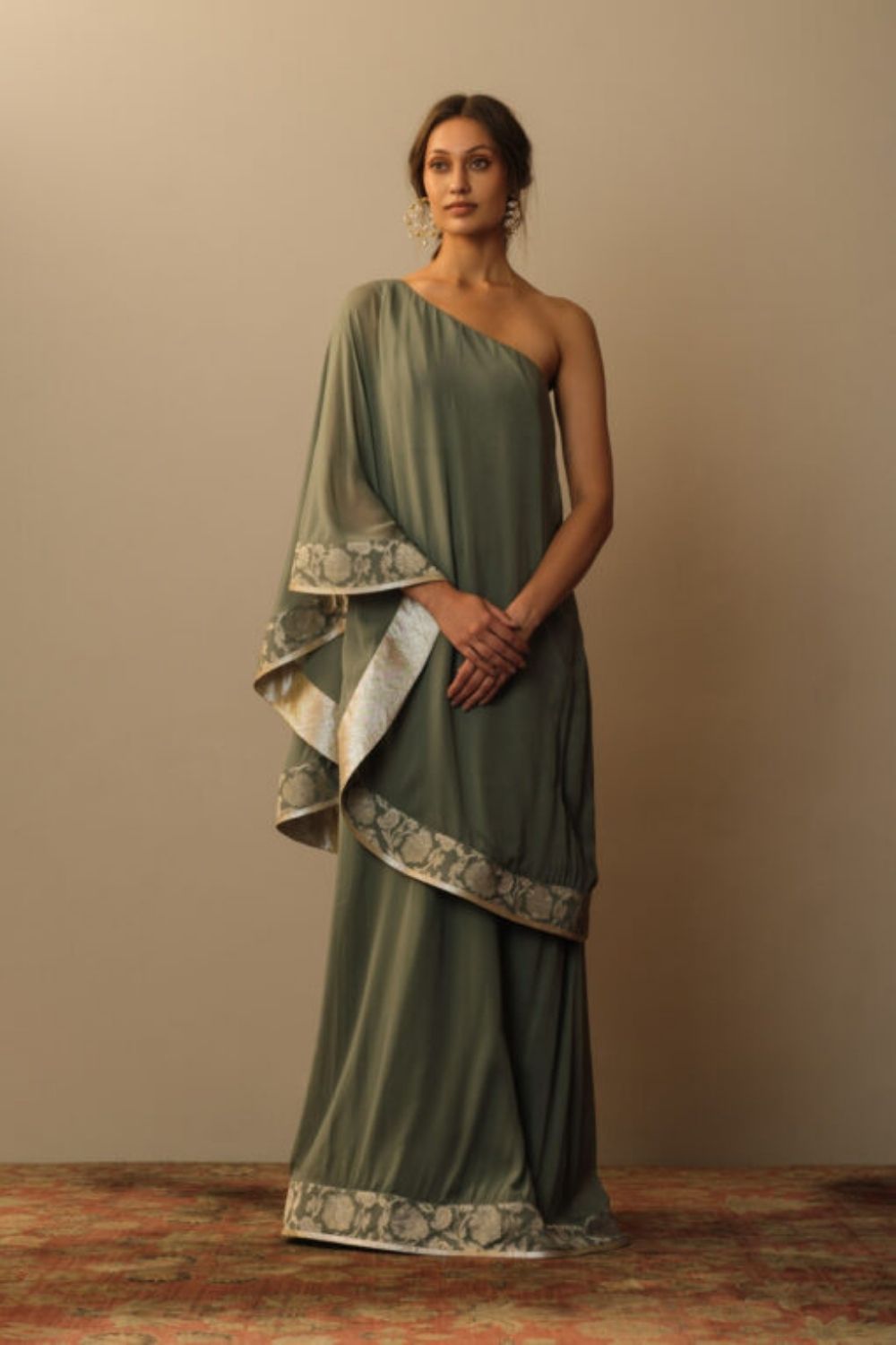 Green toga outlet dress