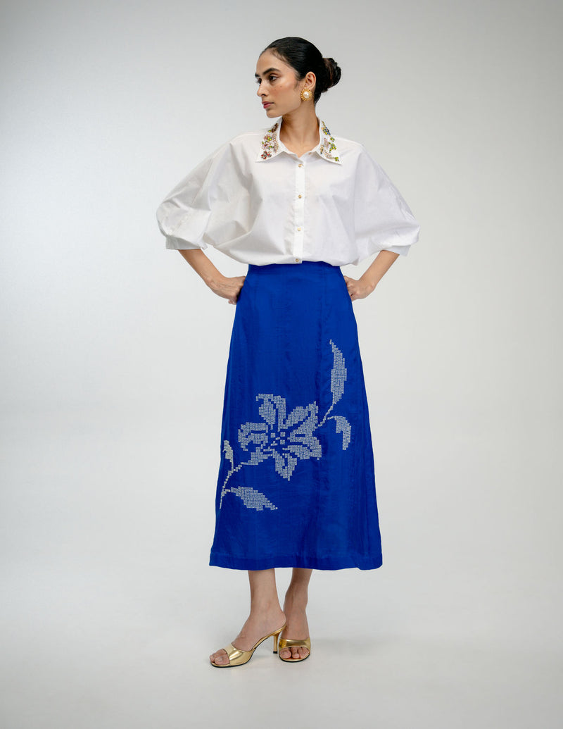 Little Things Shirt poplin top/shirt by Ode to Odd in off white for women Worldwide