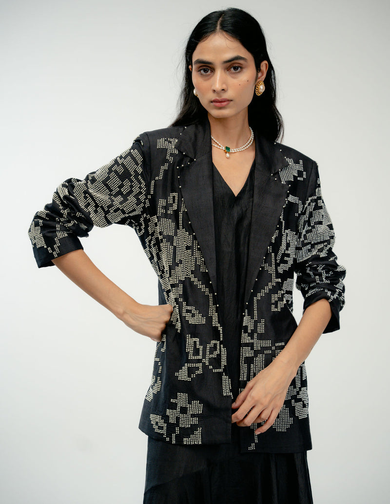 The Promise Set mulberry silk dress by Ode to Odd in black for women Worldwide