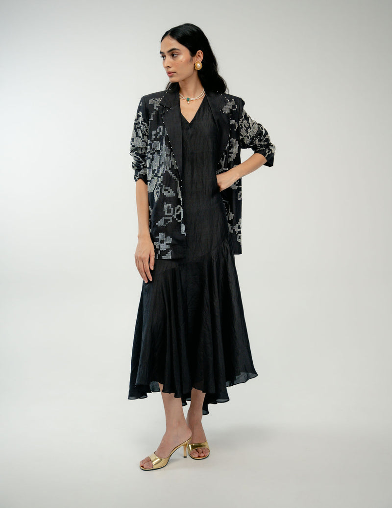 The Promise Jacket mulberry silk jacket/overlay by Ode to Odd in black for women Worldwide