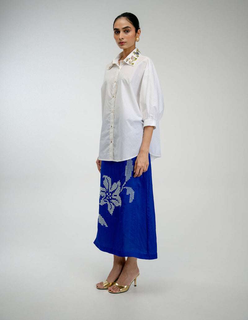 Little Things Shirt poplin top/shirt by Ode to Odd in off white for women Worldwide