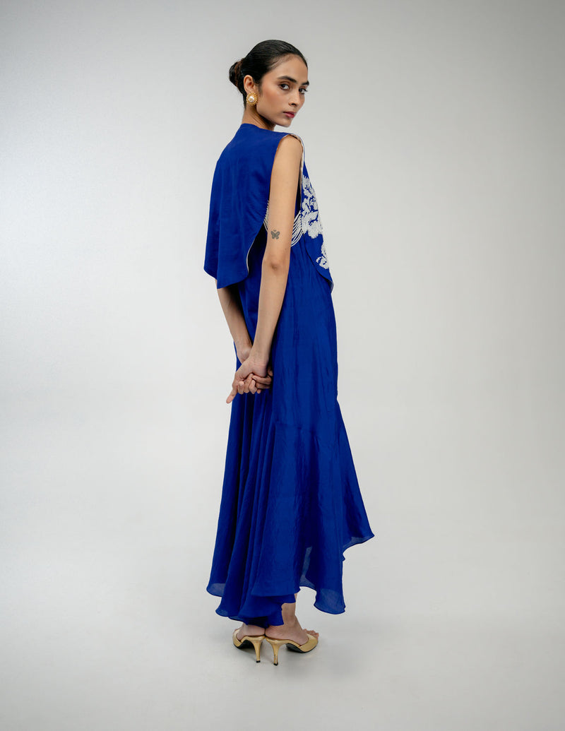 Dear One Set mulberry silk dress by Ode to Odd in blue for women Worldwide