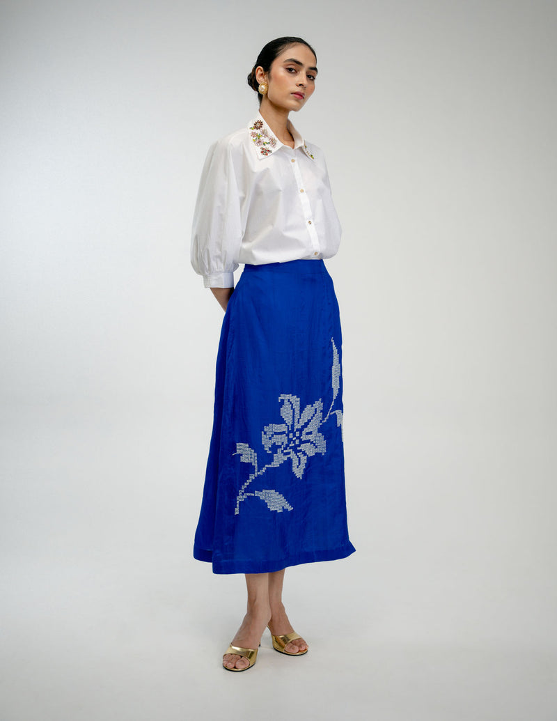 Little Things Shirt poplin top/shirt by Ode to Odd in off white for women Worldwide