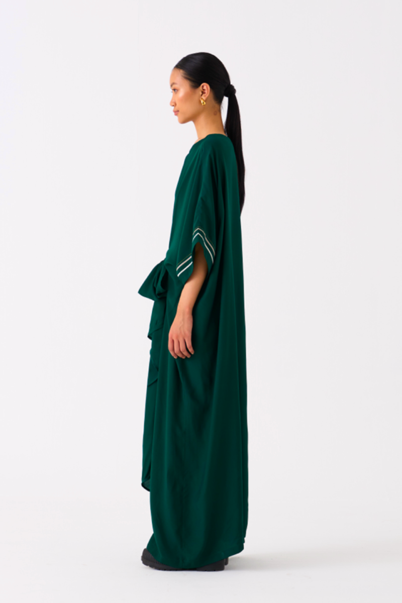 TIE KAFTAN-GREEN