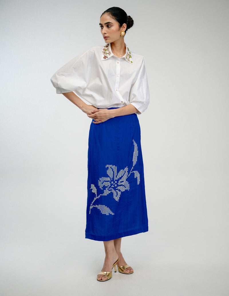 Little Things Shirt poplin top/shirt by Ode to Odd in off white for women Worldwide