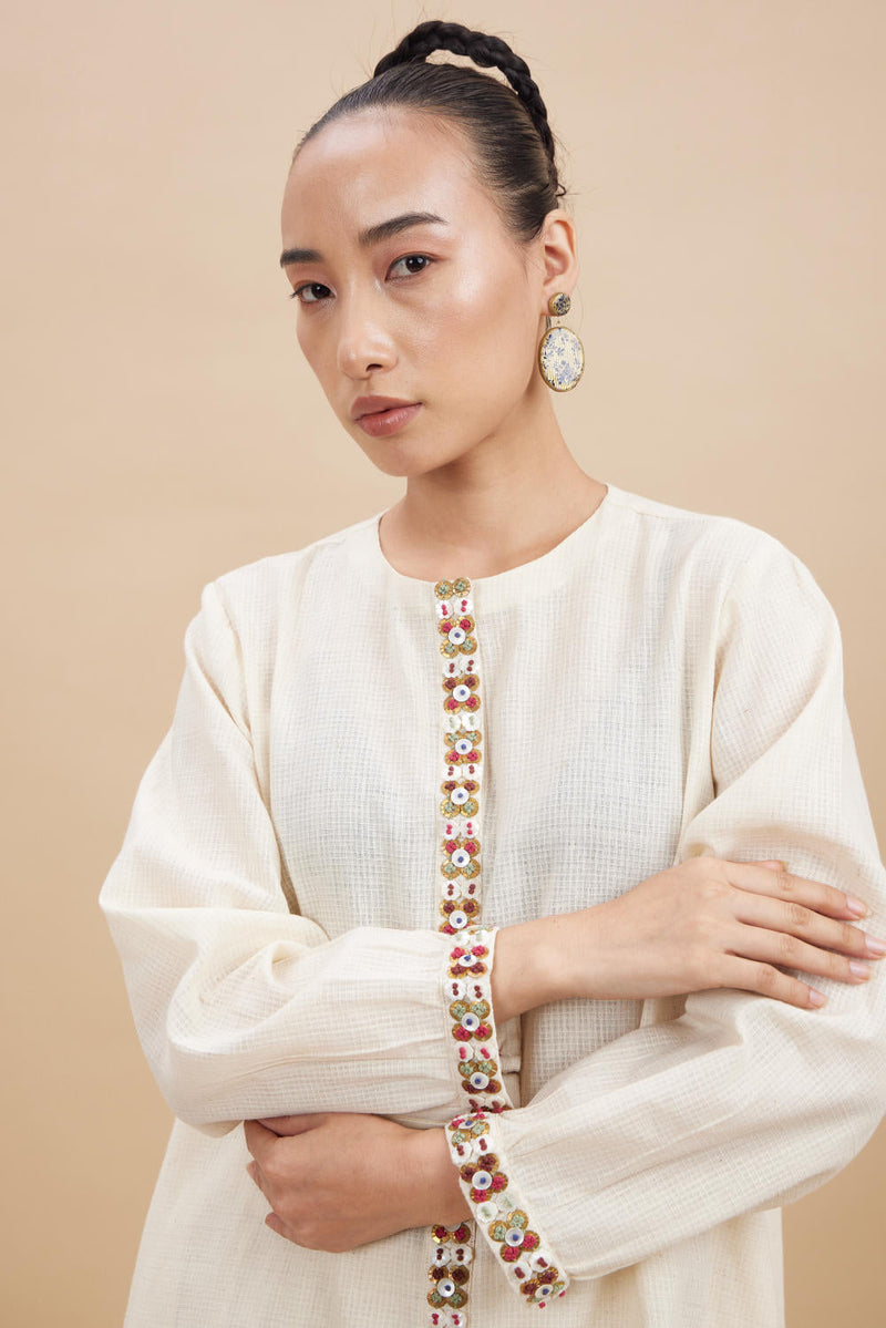 KORA SET cotton by Aavidi in white color for women Worldwide