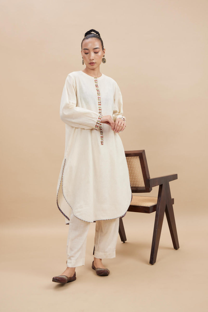 KORA SET cotton by Aavidi in white color for women Worldwide