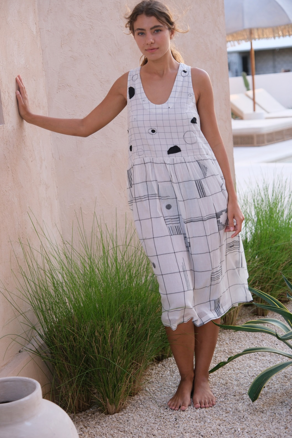 The Joan Check Dress