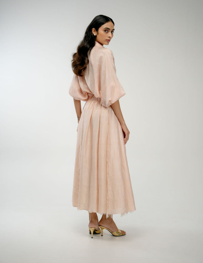 Old Garden Shirt mulberry silk top/shirt by Ode to Odd in pink for women Worldwide