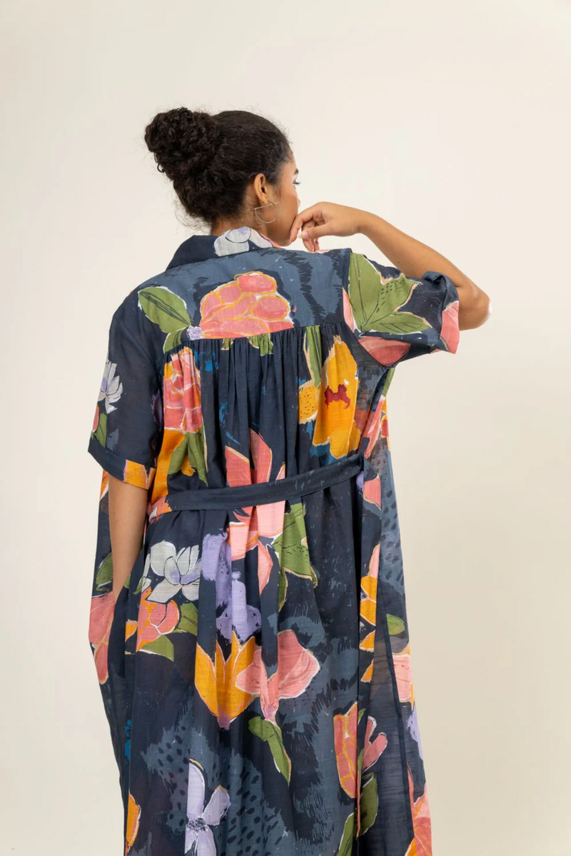 JOAN PRINTED DRESS mul by Doodlage in multi color for women Worldwide