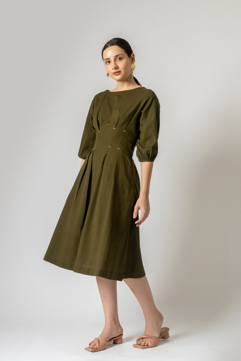 CELIA GREEN DRESS