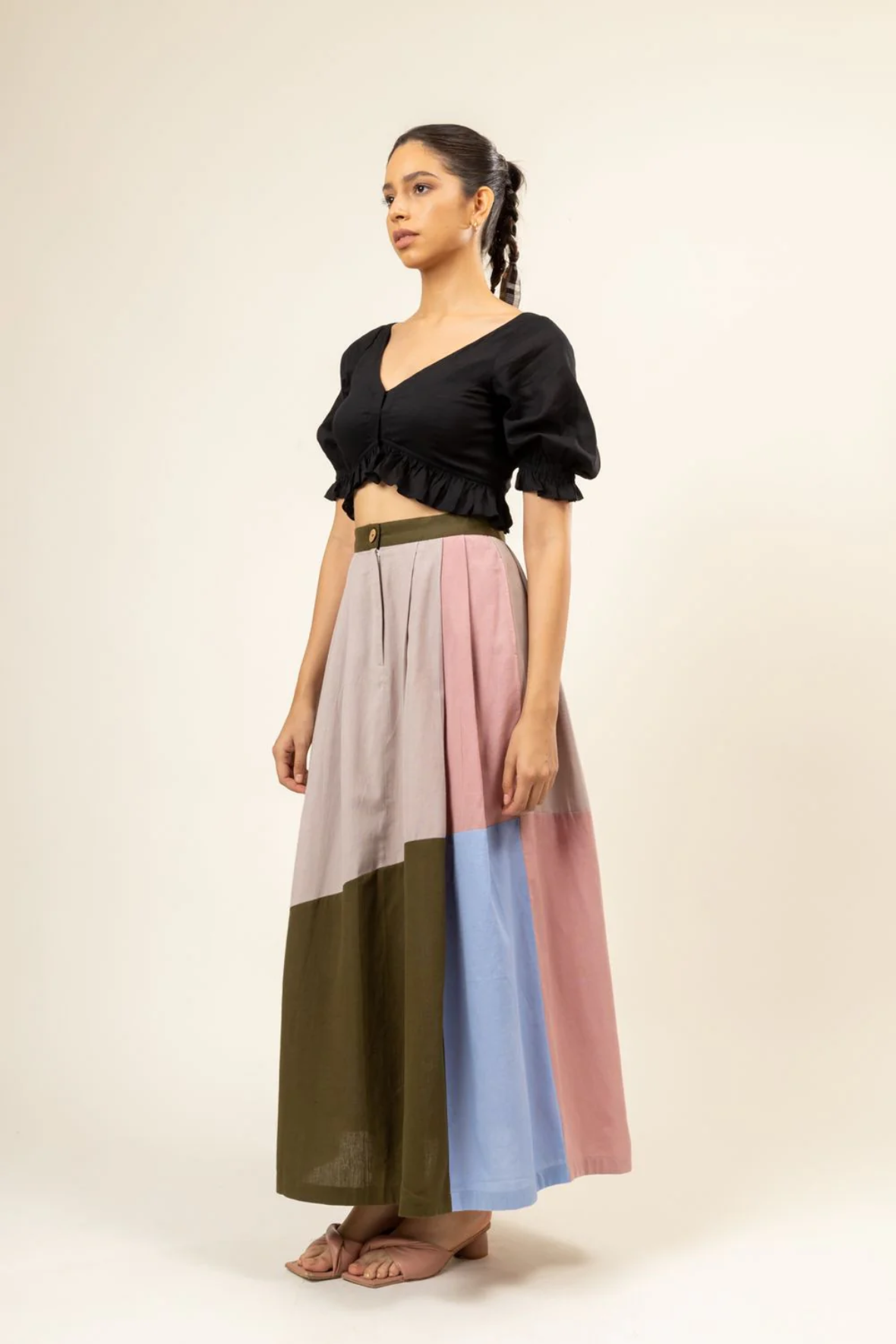 Irene Panelled Skirt