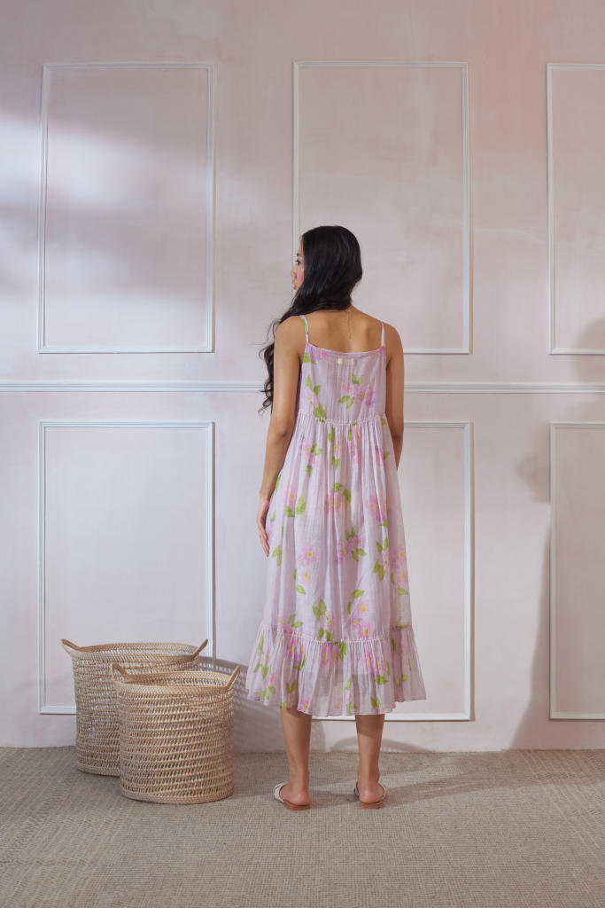 A Day On The Beach Midi Jarul silk by Nadiya Paar for women Worldwide