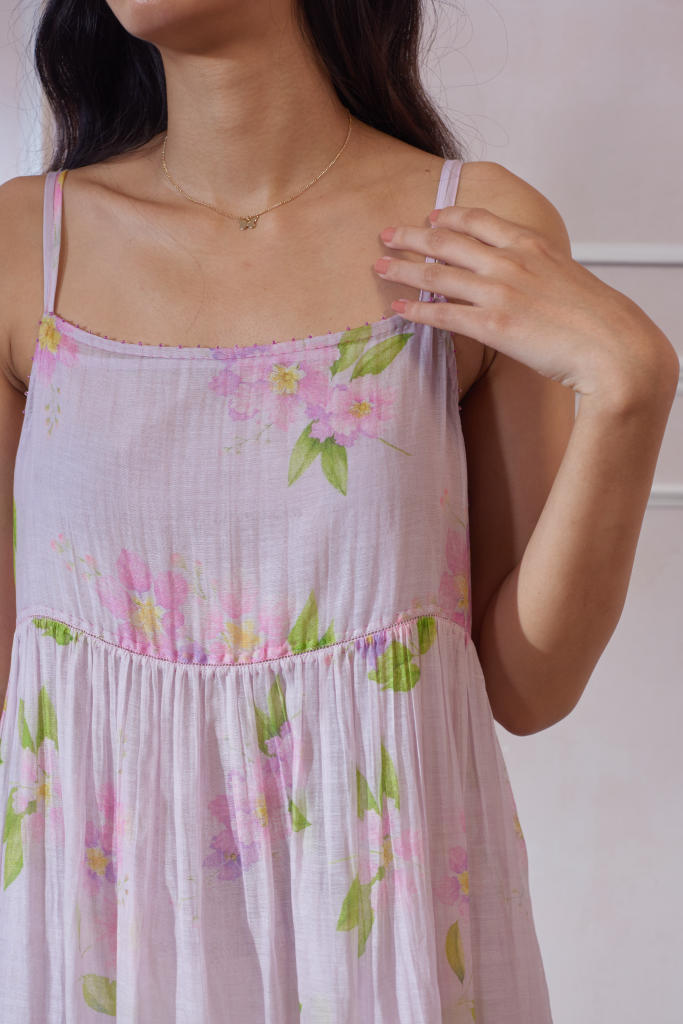 A Day On The Beach Midi Jarul silk by Nadiya Paar for women Worldwide