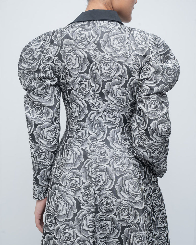 Kavy Dress viscose by Leh Studios in black, grey for women Worldwide