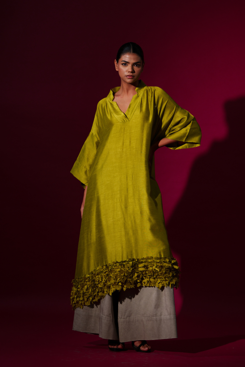 Flax Tunic-Leaf Green