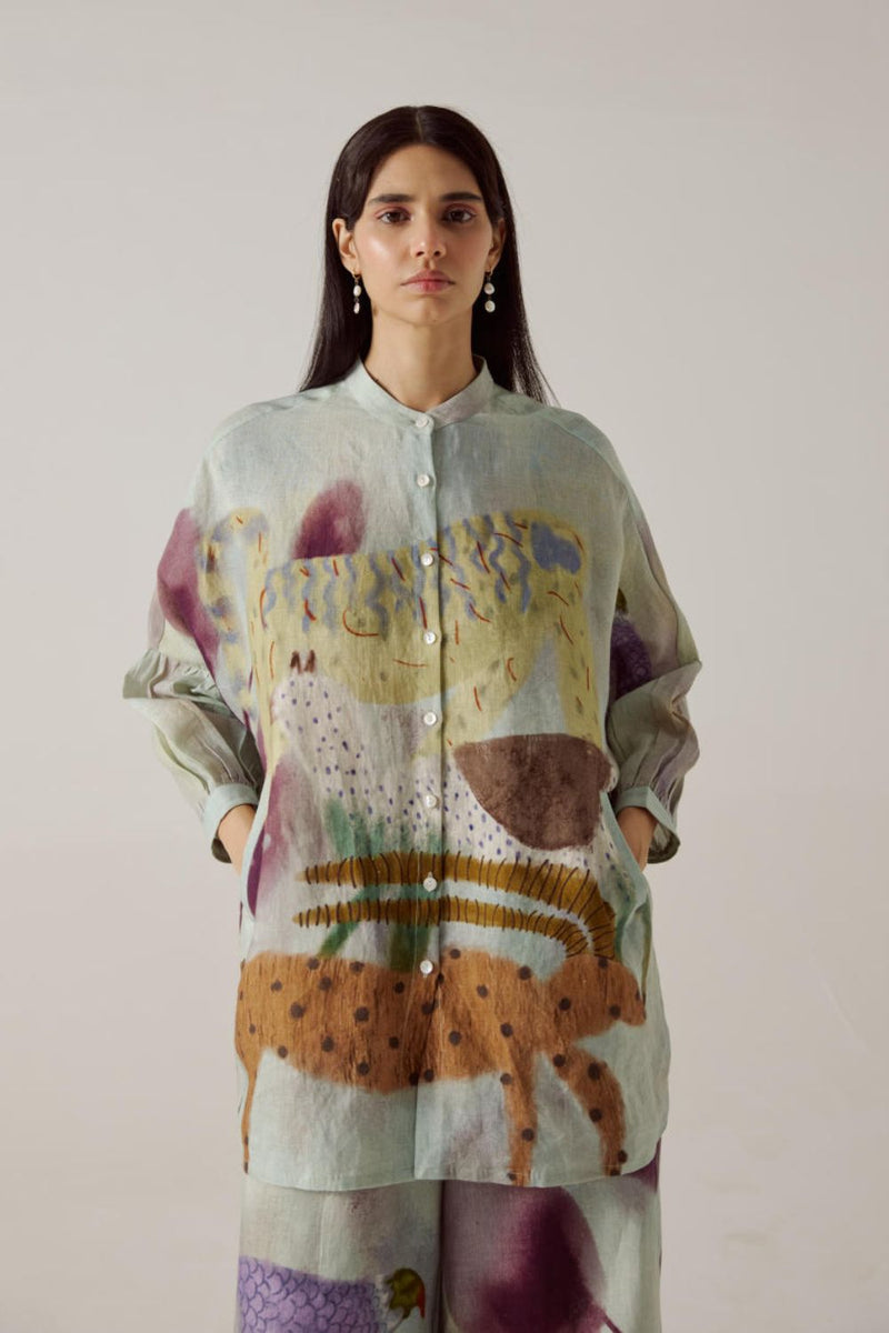 Mia Shirt-Mirage mul by CORD in multi for women Worldwide