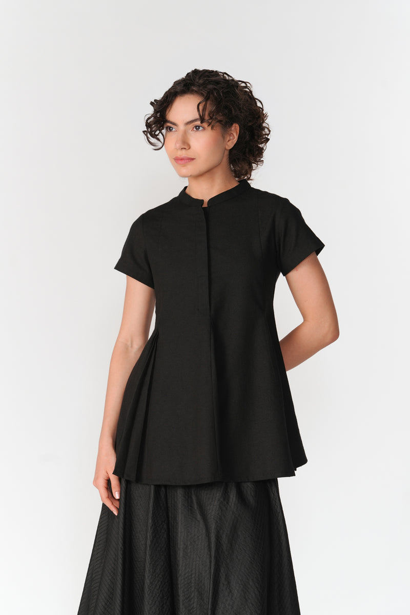 Avastha Set co-ord set by Turn Black in black for women Worldwide