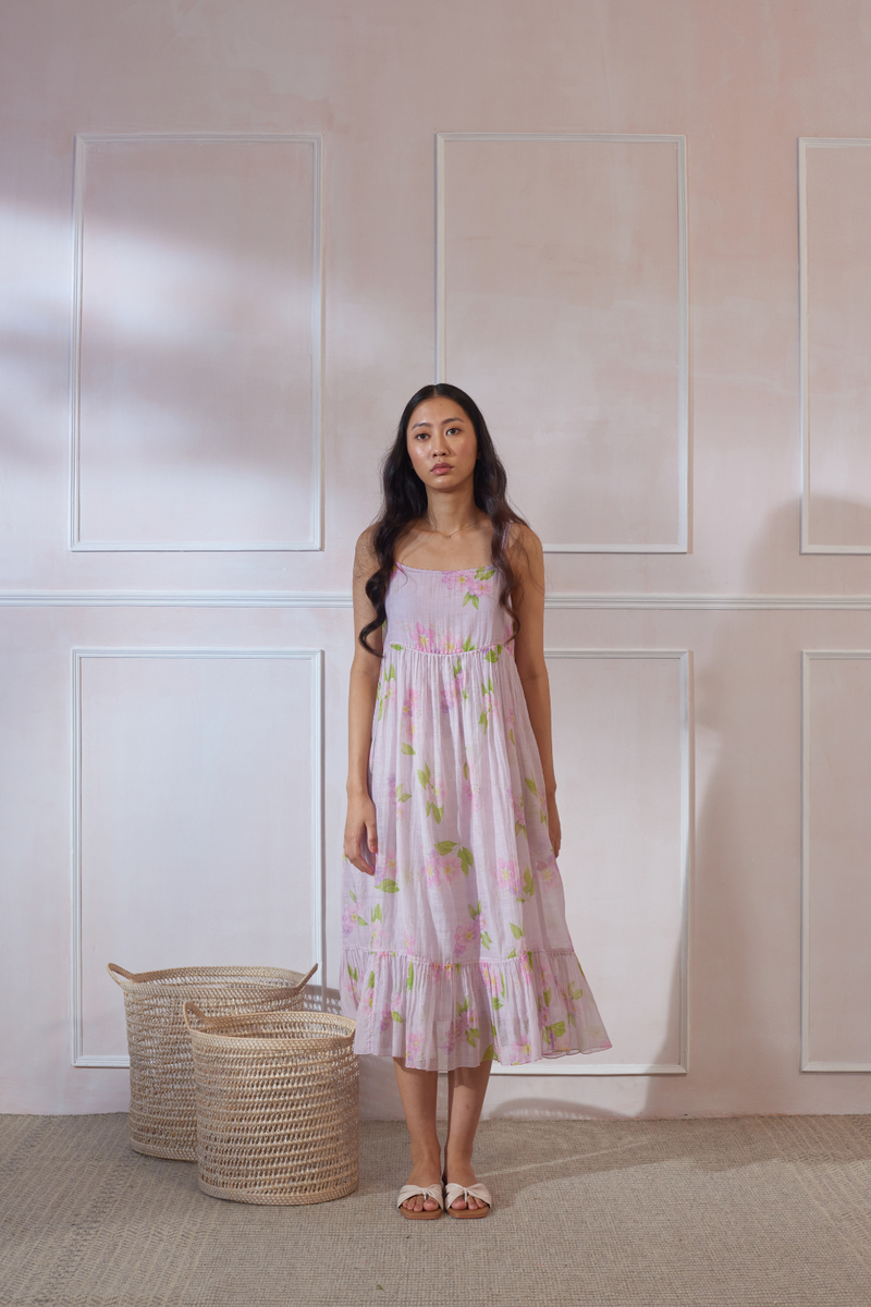 A Day On The Beach Midi Jarul silk by Nadiya Paar for women Worldwide