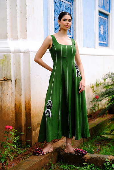 Zuri Handloom Dress