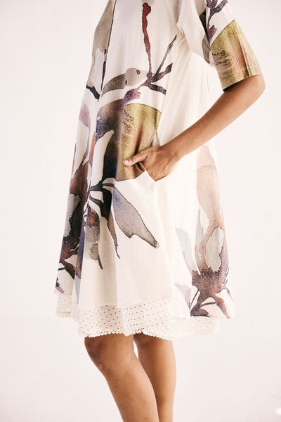 IVORY BLOOM DRESS