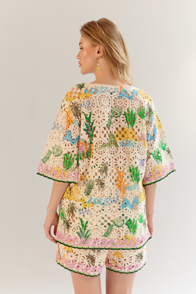 Anais Top - By the Sea by NOIB for women Worldwide