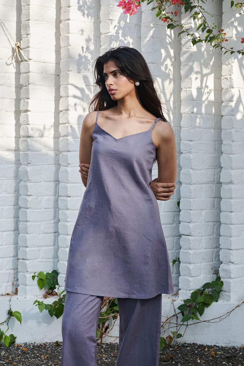 Dusk Co-Linen Slip Kurta