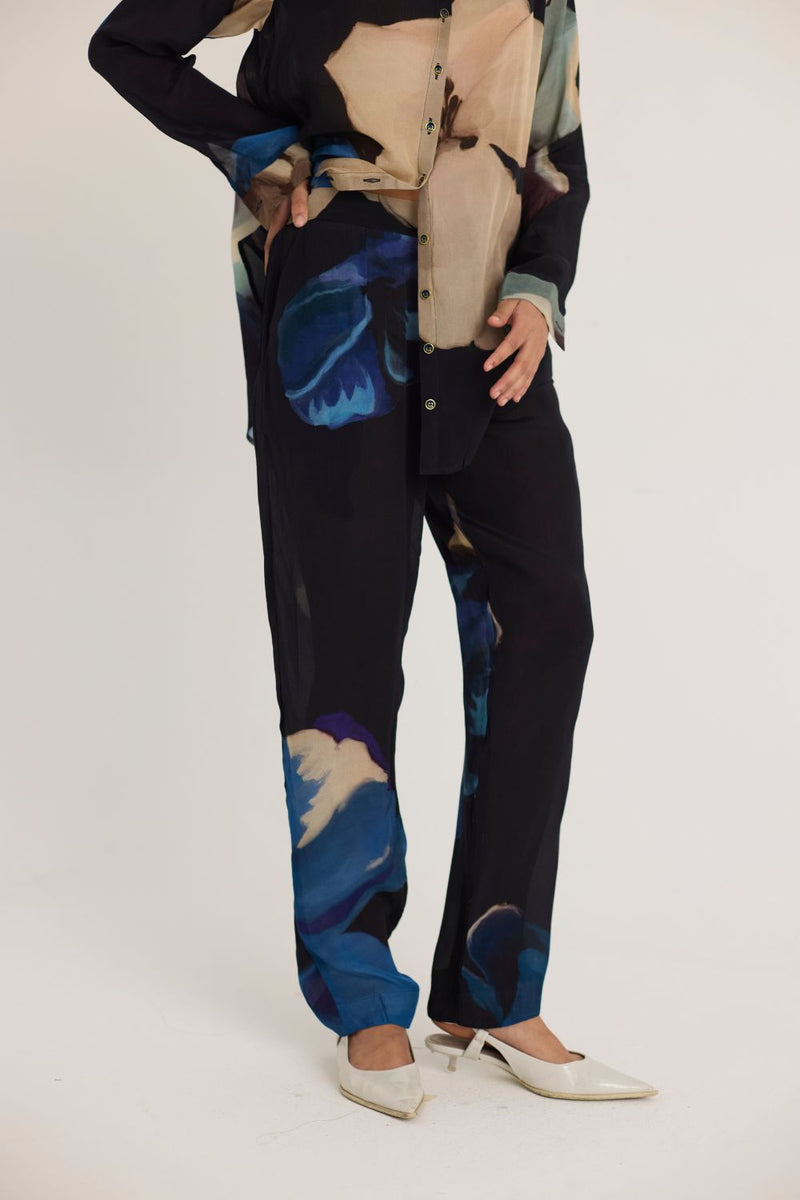 ROCCO CO-ORD SET by Yam in black color for women Worldwide