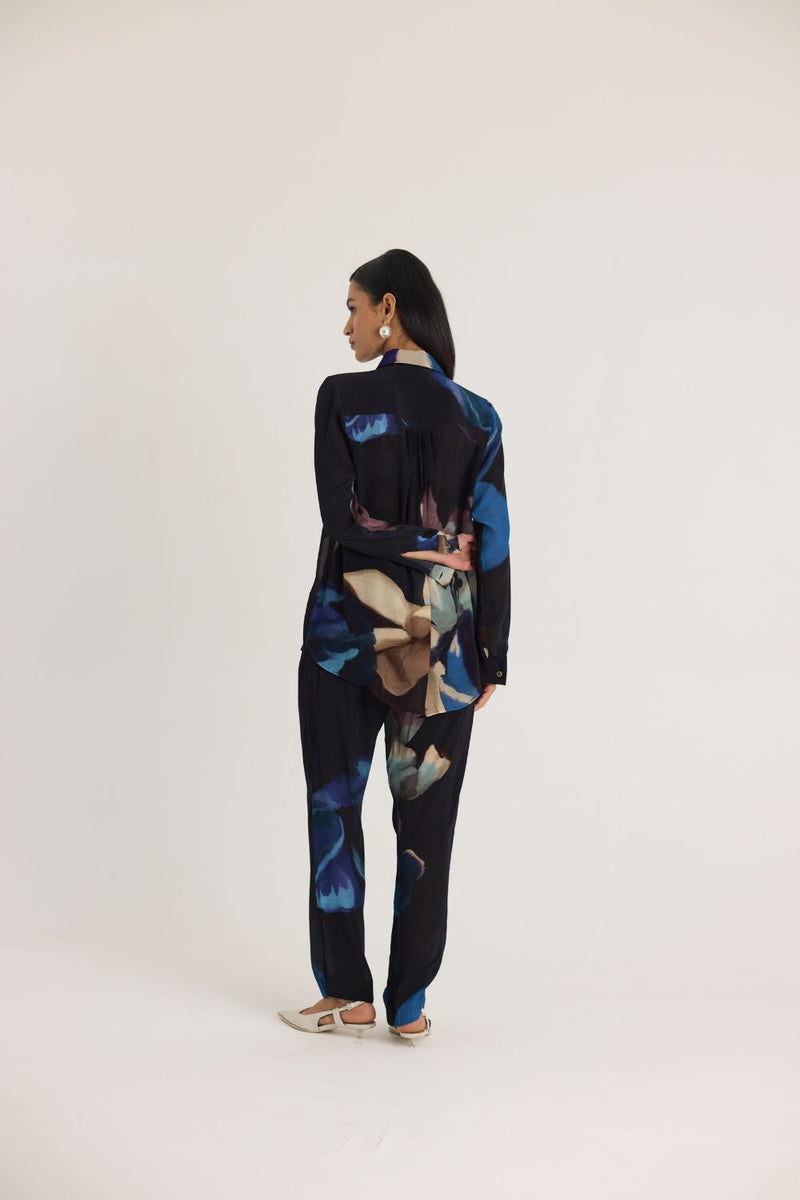 ROCCO CO-ORD SET by Yam in black color for women Worldwide