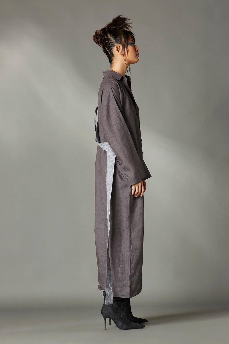 Aella Jumpsuit by Chola in grey color for women Worldwide