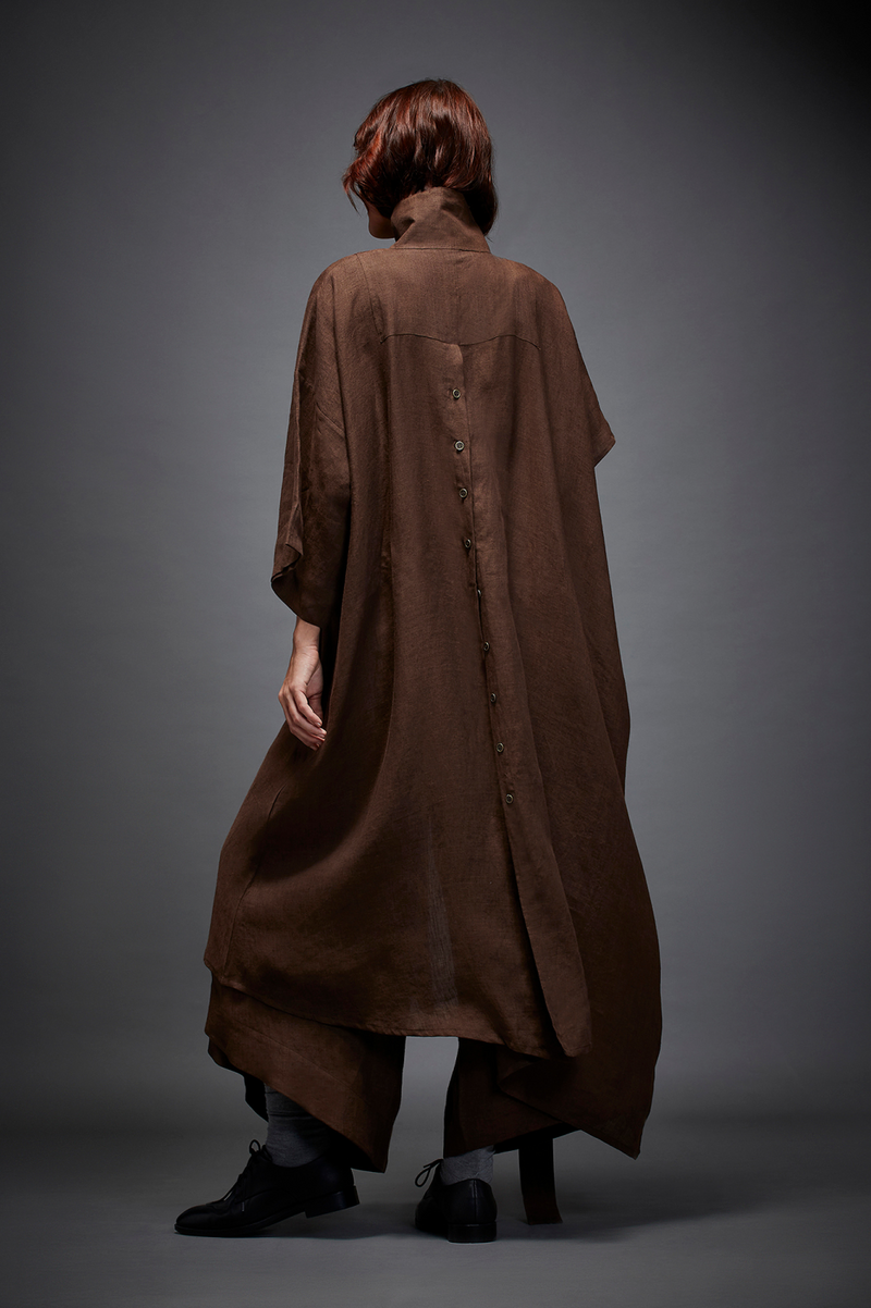 LULU SHIRT IN BROWN by Chola in brown color for women Worldwide