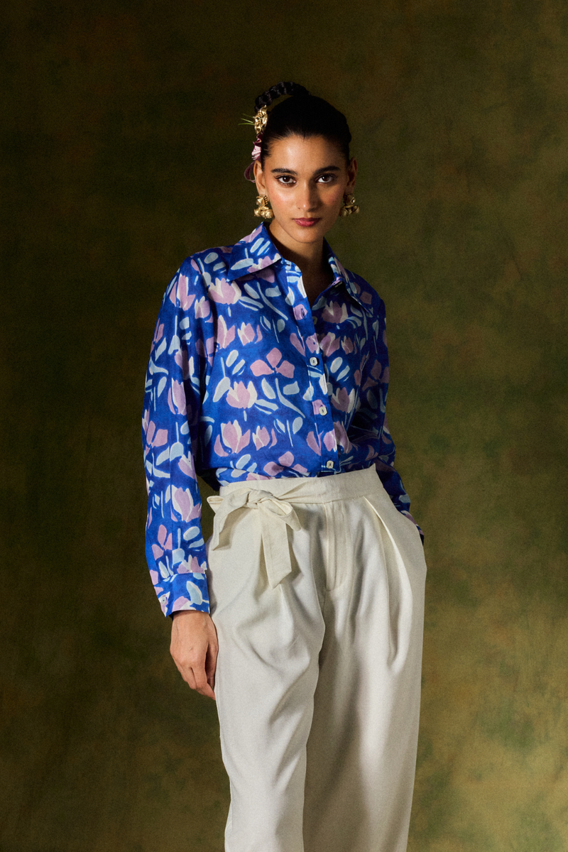 NEELAM SILK SHIRT silk by JodiLife for women Worldwide