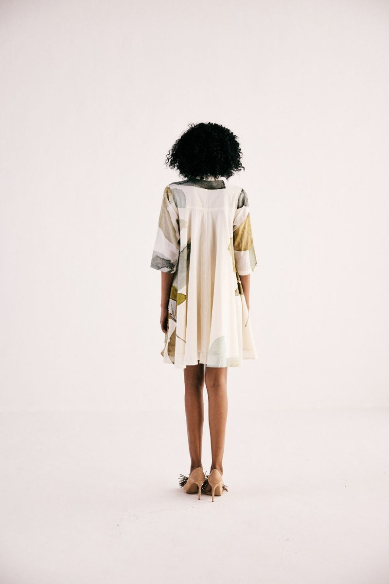 JADE SWING DRESS cotton by Khara Kapas for women Worldwide