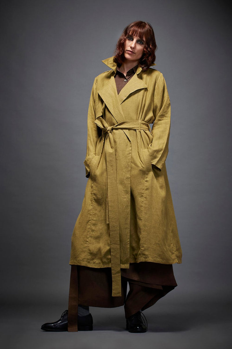 IRENA JACKET-OLIVE (JK0081L) by Chola in olive color for women Worldwide