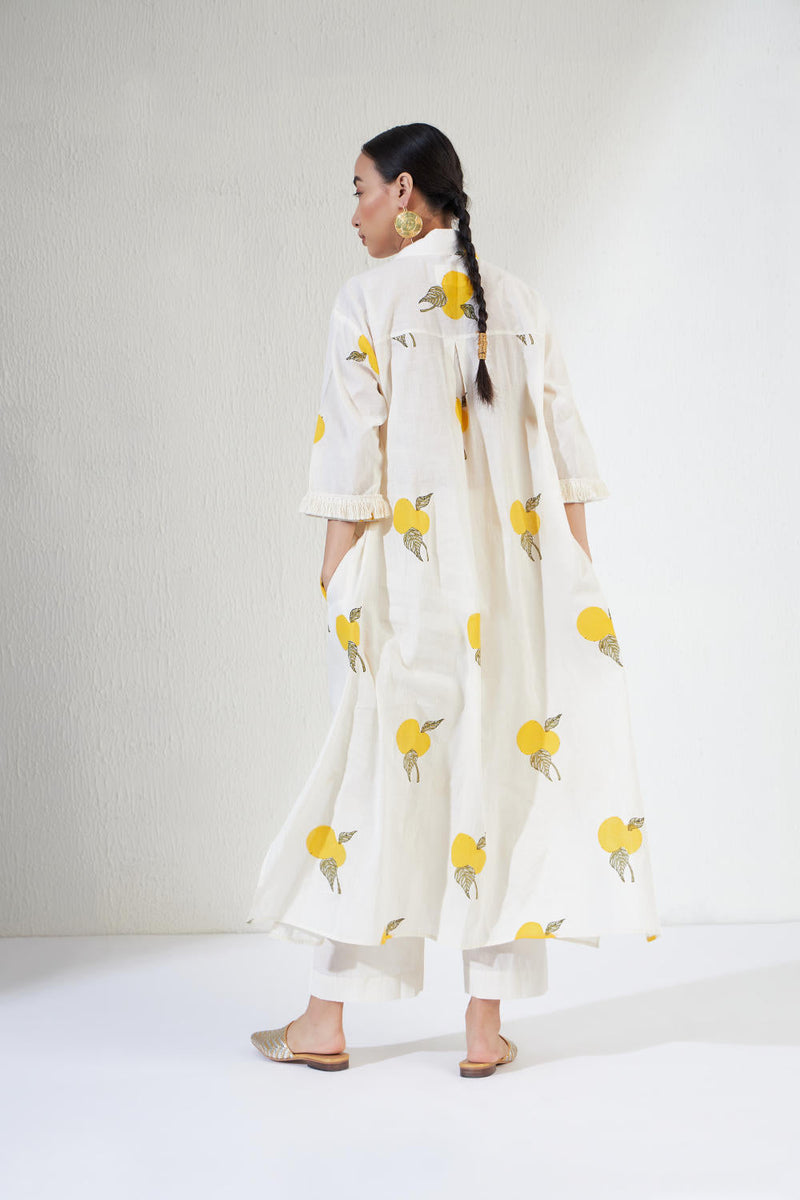 LAYLA SET cotton by Aavidi in white color for women Worldwide