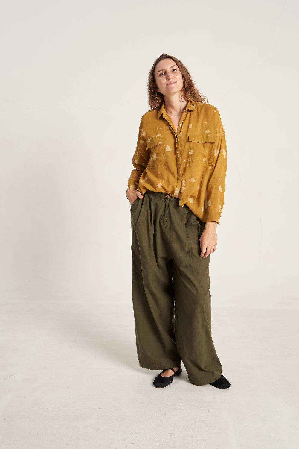 Summer Army Green Pants