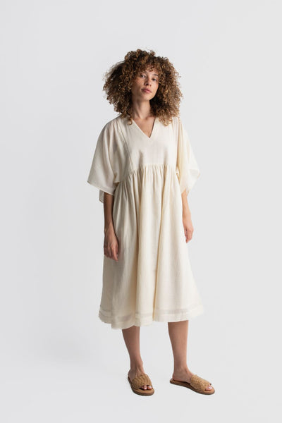 Boxy sleeve dress