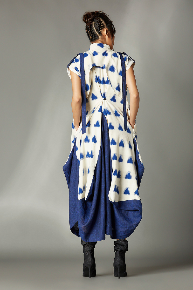 Darcy Dress by Chola in navy color for women Worldwide