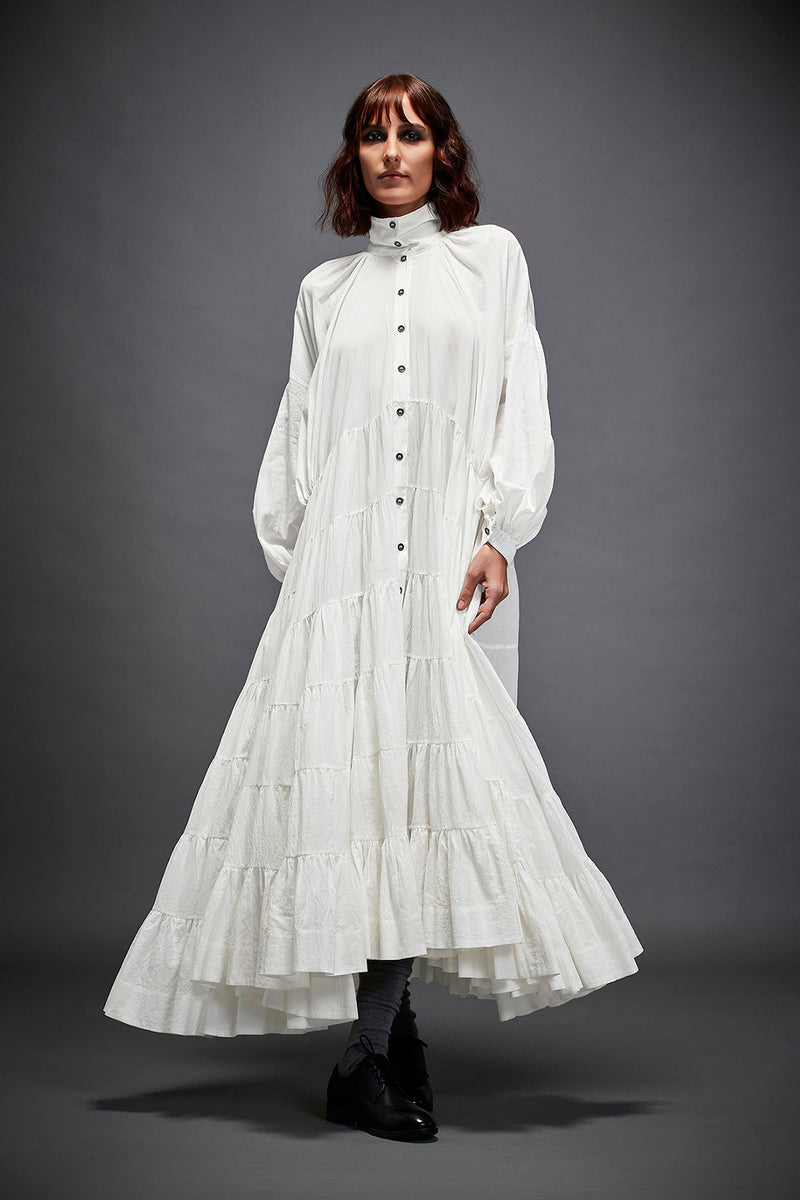 HERA DRESS cotton by Chola in white color for women Worldwide