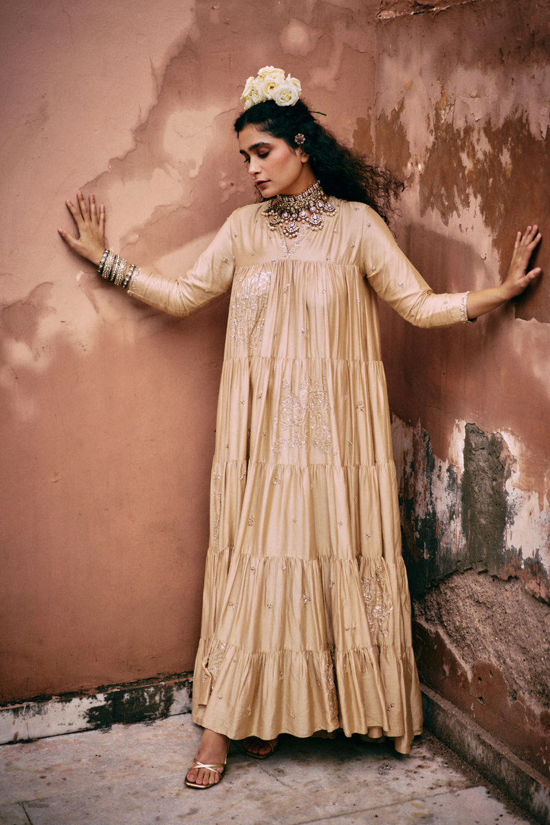 PH-2451 Anarkali Dupata Set by Paulmi & Harsh for women Worldwide