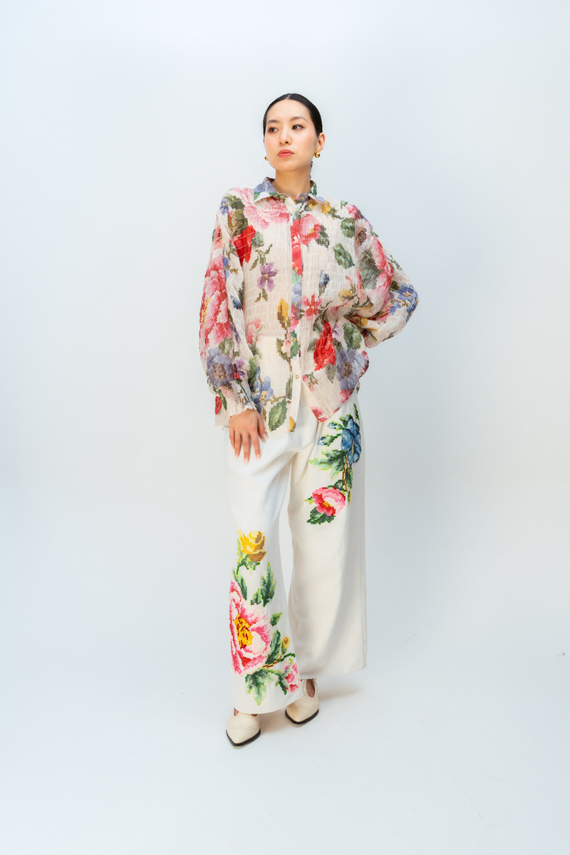 SOFT ILLUSION SHIRT mul top/shirt by Ode to Odd in multi for women Worldwide