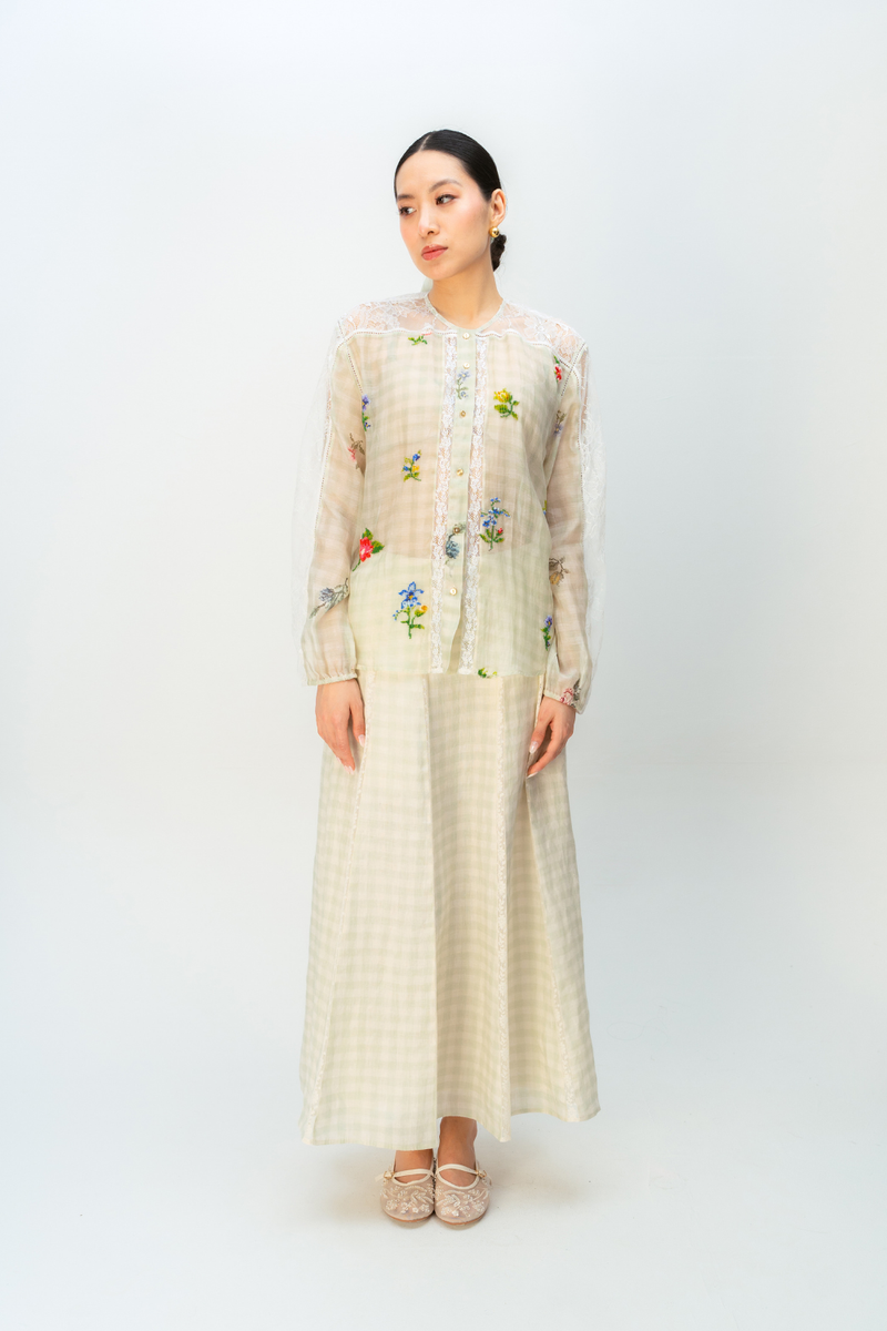 SUMMER SHIMMER SHIRT mul top/shirt by Ode to Odd in green for women Worldwide