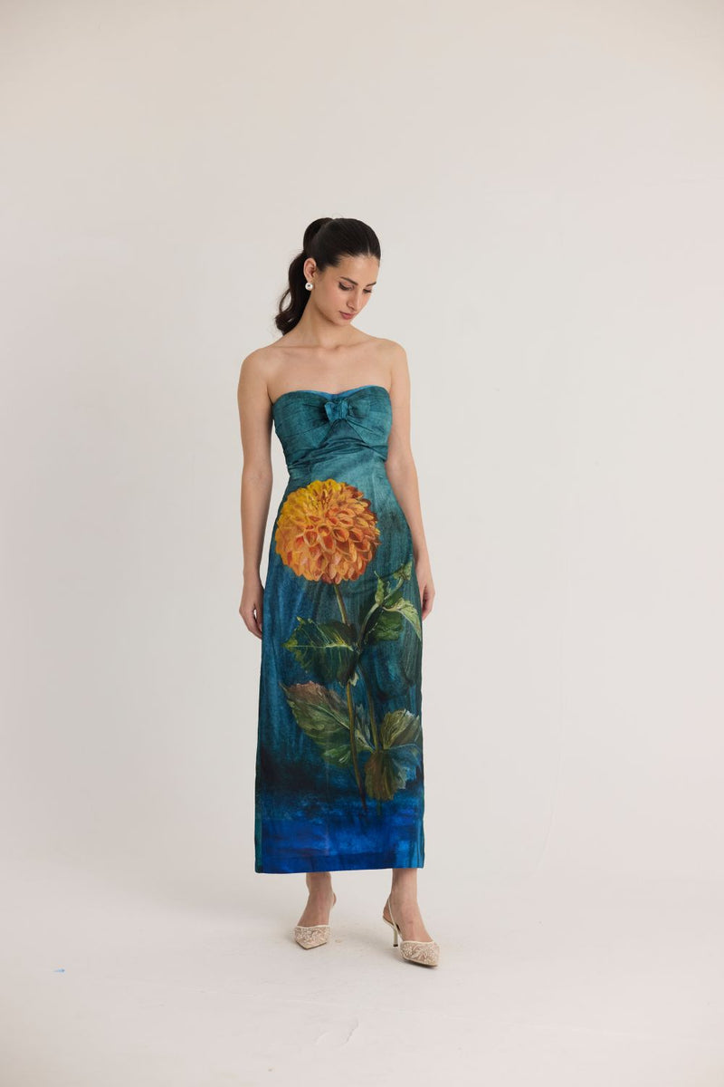 DILLY DALLY DRESS poplin by Yam in multi color for women Worldwide