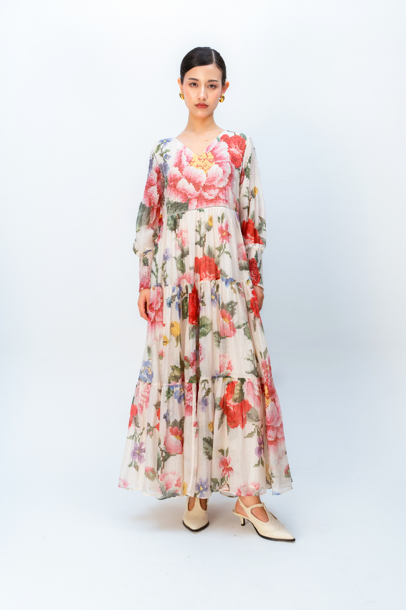 PINK SILENCE DRESS mul dress by Ode to Odd in multi for women Worldwide