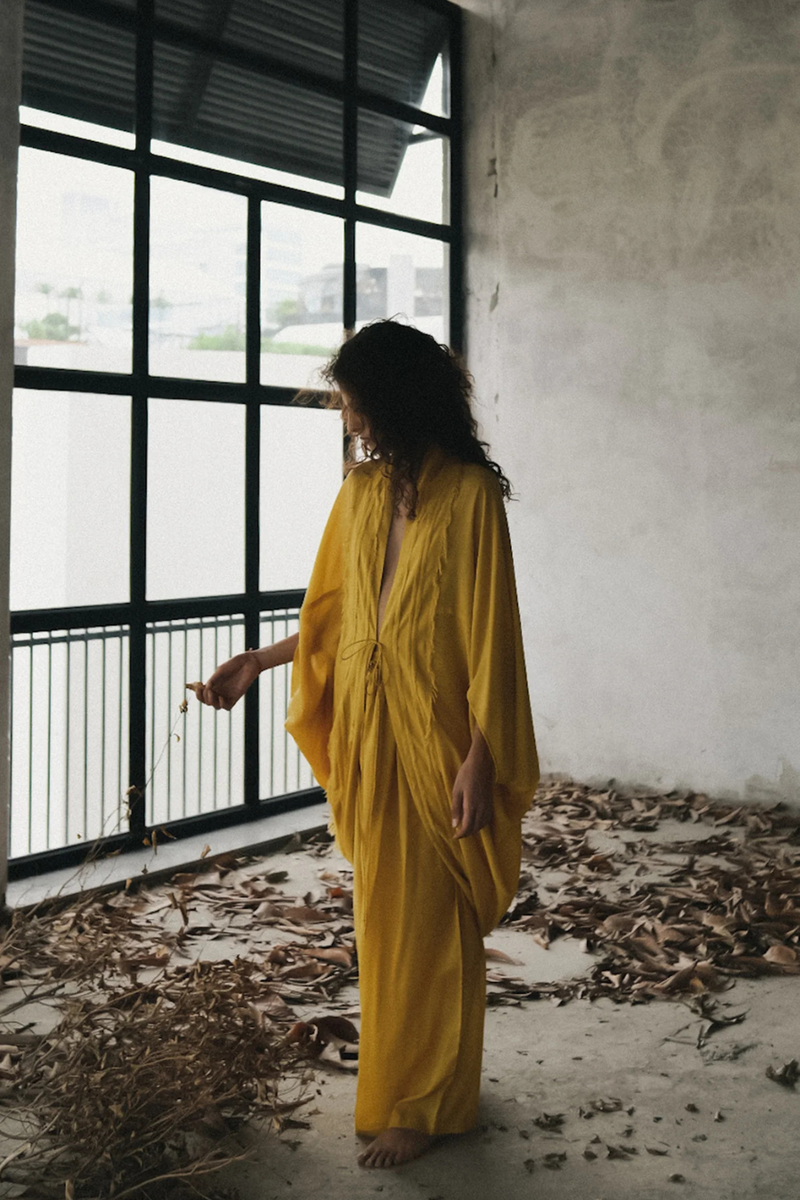 ALIPSA ROBE SET IN COTTON 100% cotton by Ituvana for women Worldwide