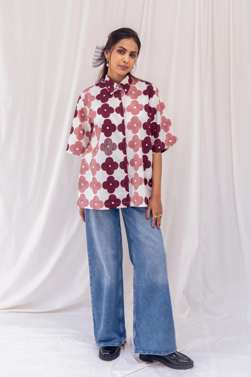 Okapi Shirt poplin by JodiLife for women Worldwide