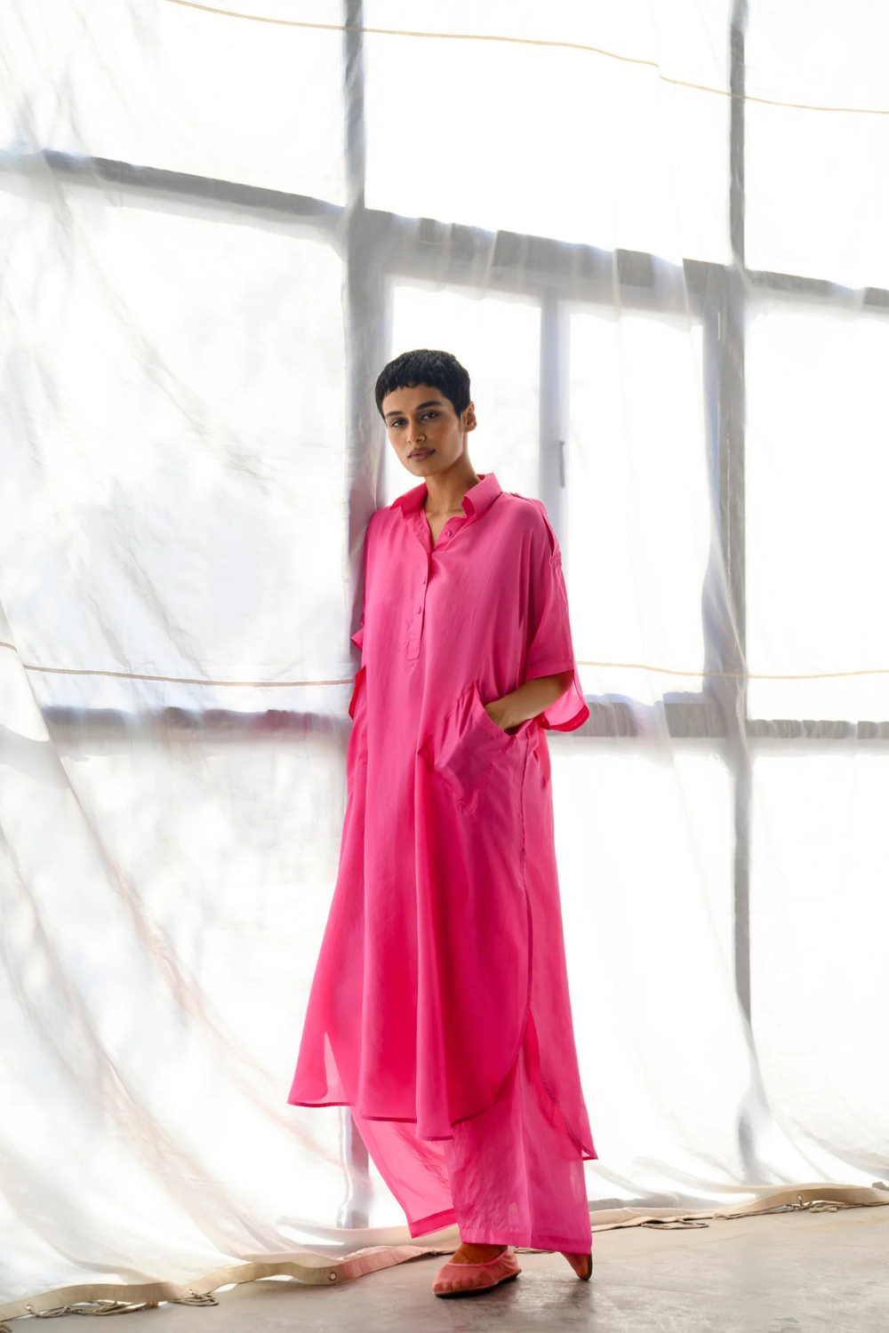 DEVINA SILK KURTA SET