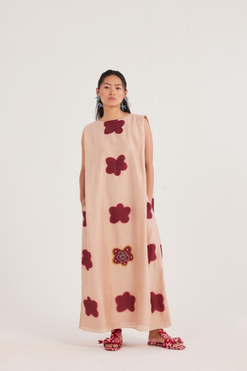 Nama Dress chanderi by JodiLife for women Worldwide