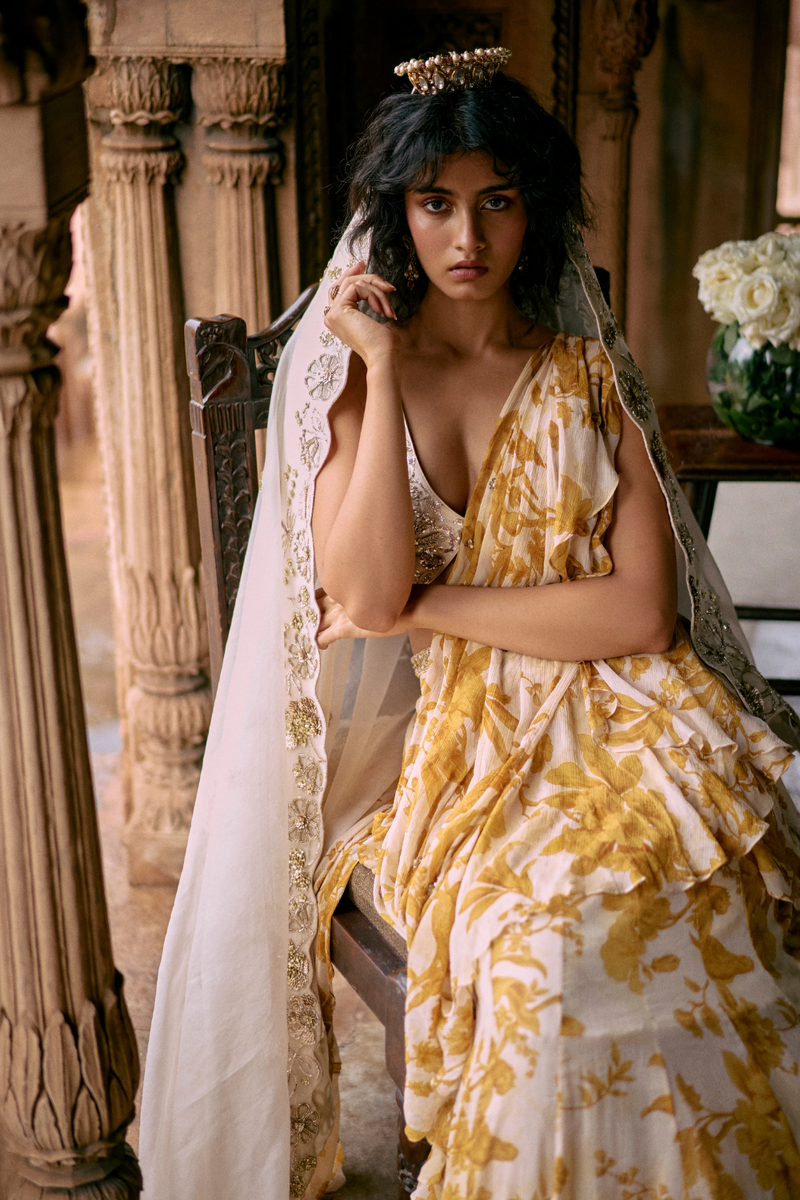 PH-2464 Blouse Saree Belt by Paulmi & Harsh for women Worldwide